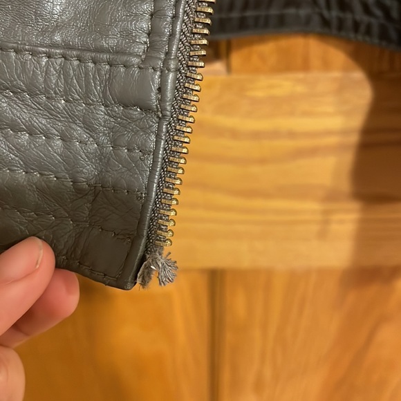 Zara TRF Leather Jacket (as worn by Amy Fleming on Heartland) - Picture 6 of 6